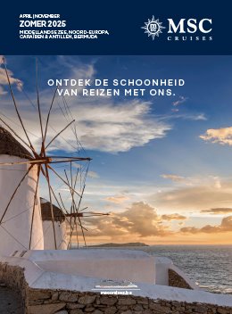 Zomer 2025 | MSC Cruises