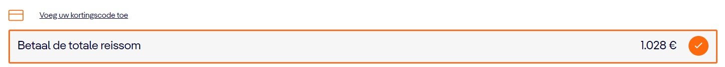 Kortingscode toevoegen | MSC Cruises