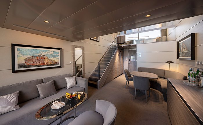 MSC Yacht Club Duplex Suite with whirlpool| MSC Cruises