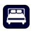 Icon of a bed symbolizing cruise ship accommodations | MSC Cruises Icon of a bed symbolizing cruise ship accommodations | MSC Cruises
