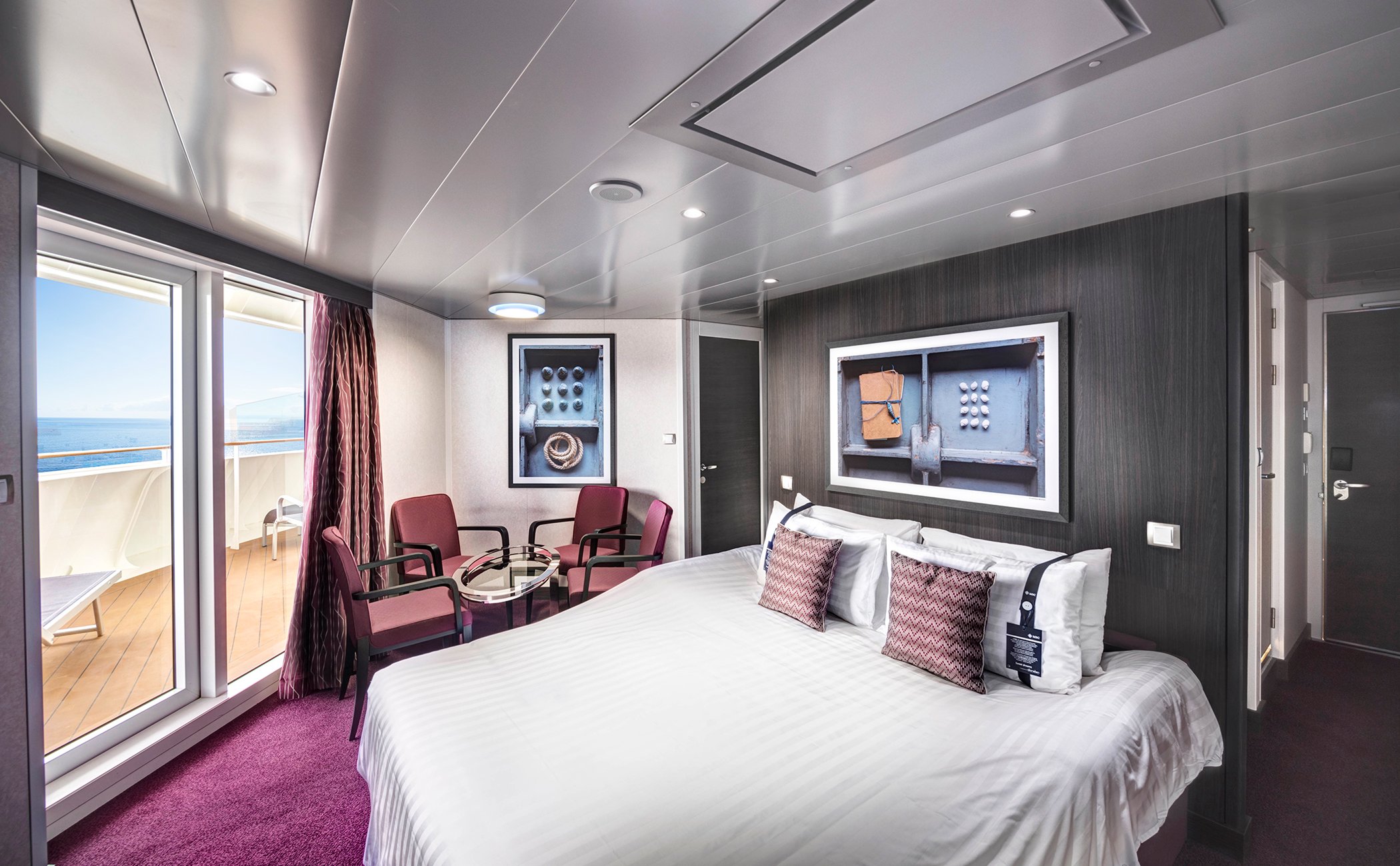 MSC Grandiosa Cabin: Suite Balcony 14 MSC Grandiosa Cabin: Suite Balcony 14