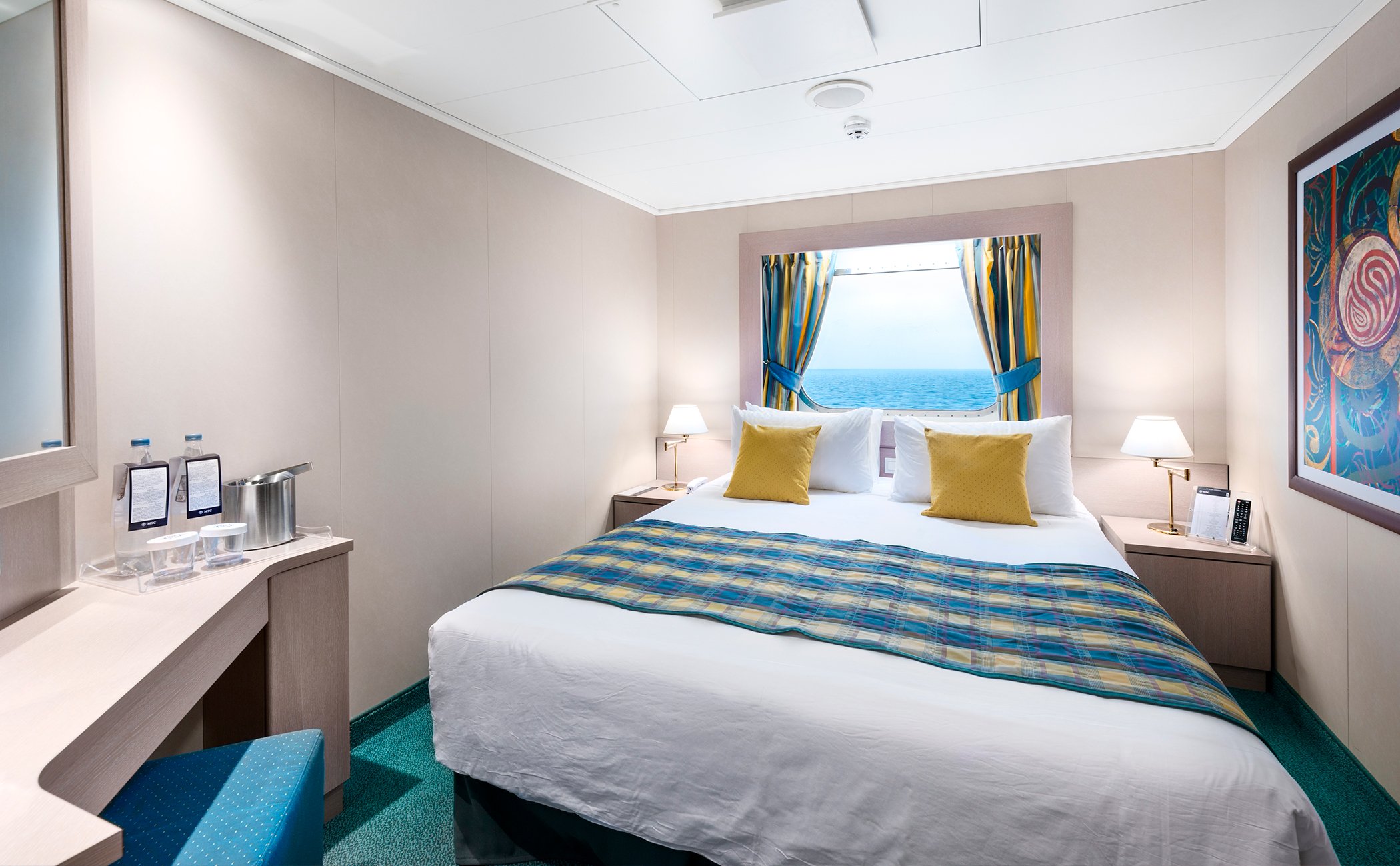 MSC Lirica Cabin: Oceanview 03 MSC Lirica Cabin: Oceanview 03