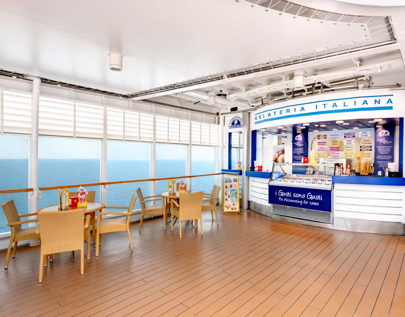 Gelateria Italiana| MSC Lirica Gelateria Italiana| MSC Lirica