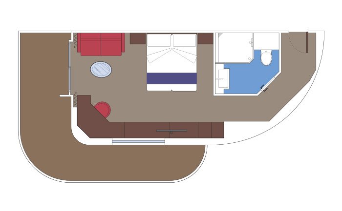 Premium Suite Aurea, MSC Seashore | MSC Cruises Premium Suite Aurea, MSC Seashore | MSC Cruises