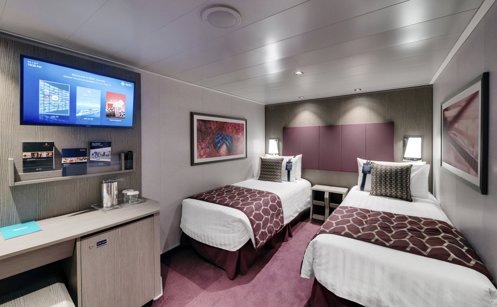 MSC Seaside Cabin: Interior 10 MSC Seaside Cabin: Interior 10