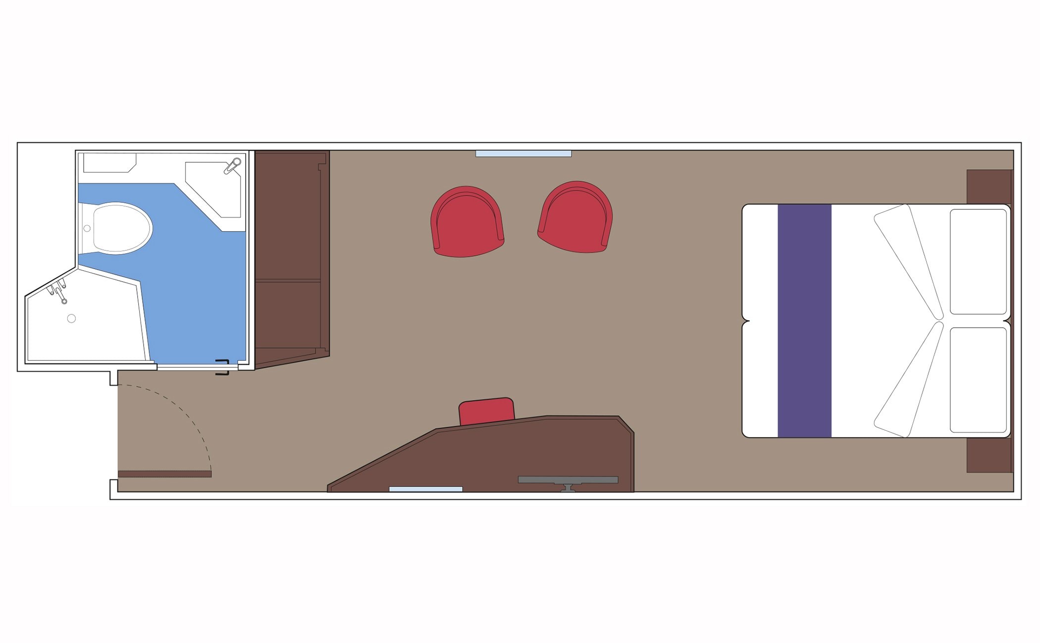 MSC Seaview Cabin: MSC Yacht Club Interior Suite 03 2d MSC Seaview Cabin: MSC Yacht Club Interior Suite 03 2d