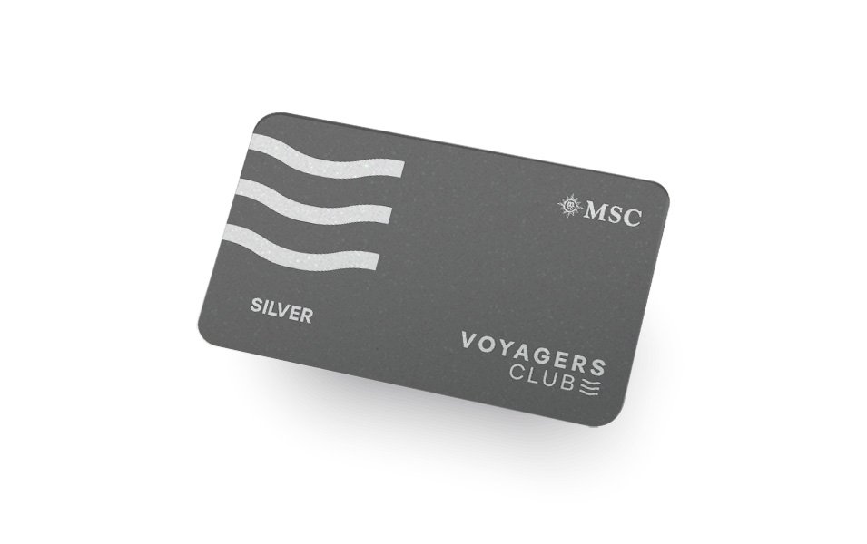MSC Voyagers Club Silver Membership | MSC Cruises