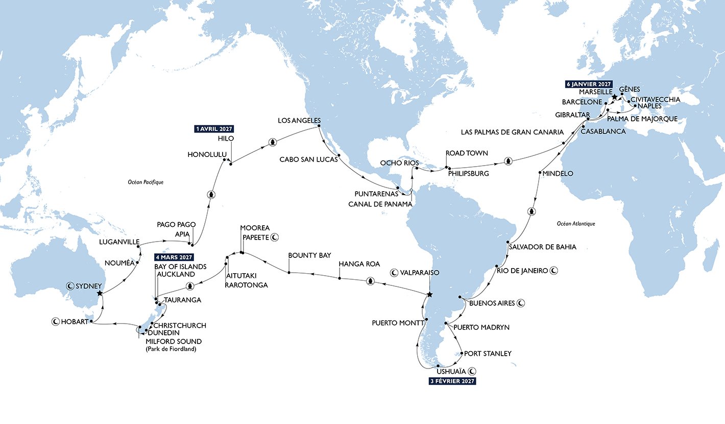 MSC World Cruise 2027 | MSC Cruises