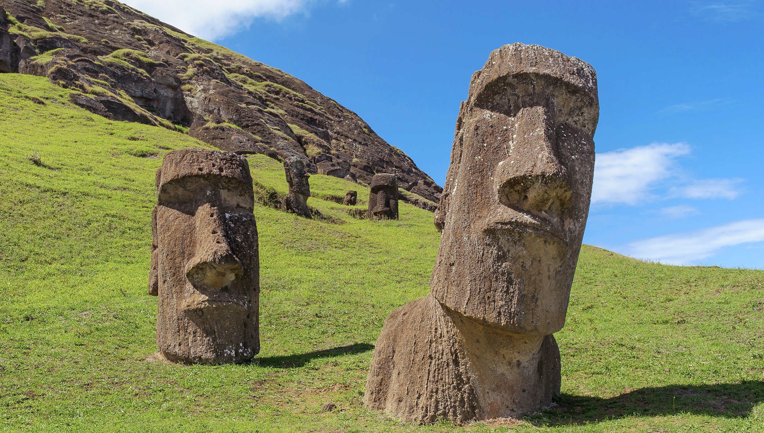 moai, Moai,Ahu Tongariki