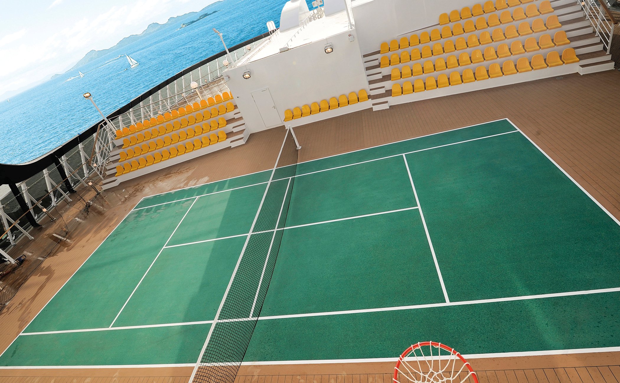 Fitness, Tennis Court | MSC Cruises