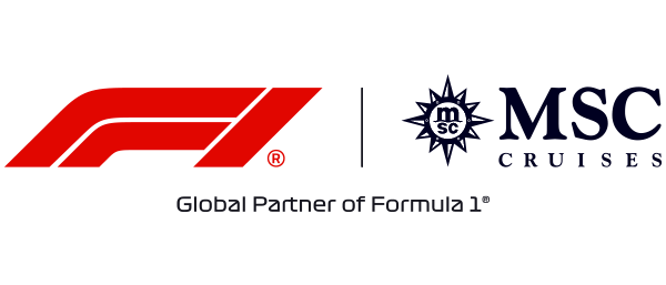 Formula 1 and MSC Cruises partnership logo | MSC Cruises