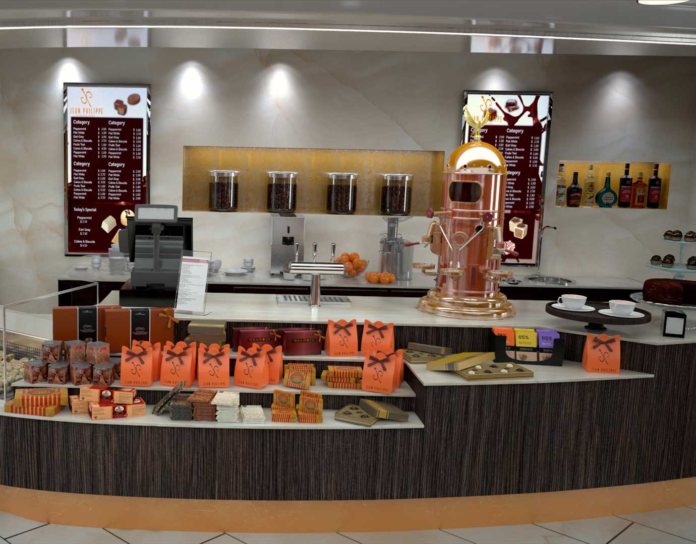 MSC Cruises jean philippe chocolat cafe MSC Cruises jean philippe chocolat cafe