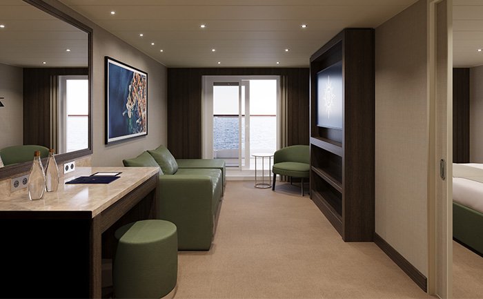 MSC Yacht Club Executive & Family Suite with balcony, MSC Poesia | MSC Cruises