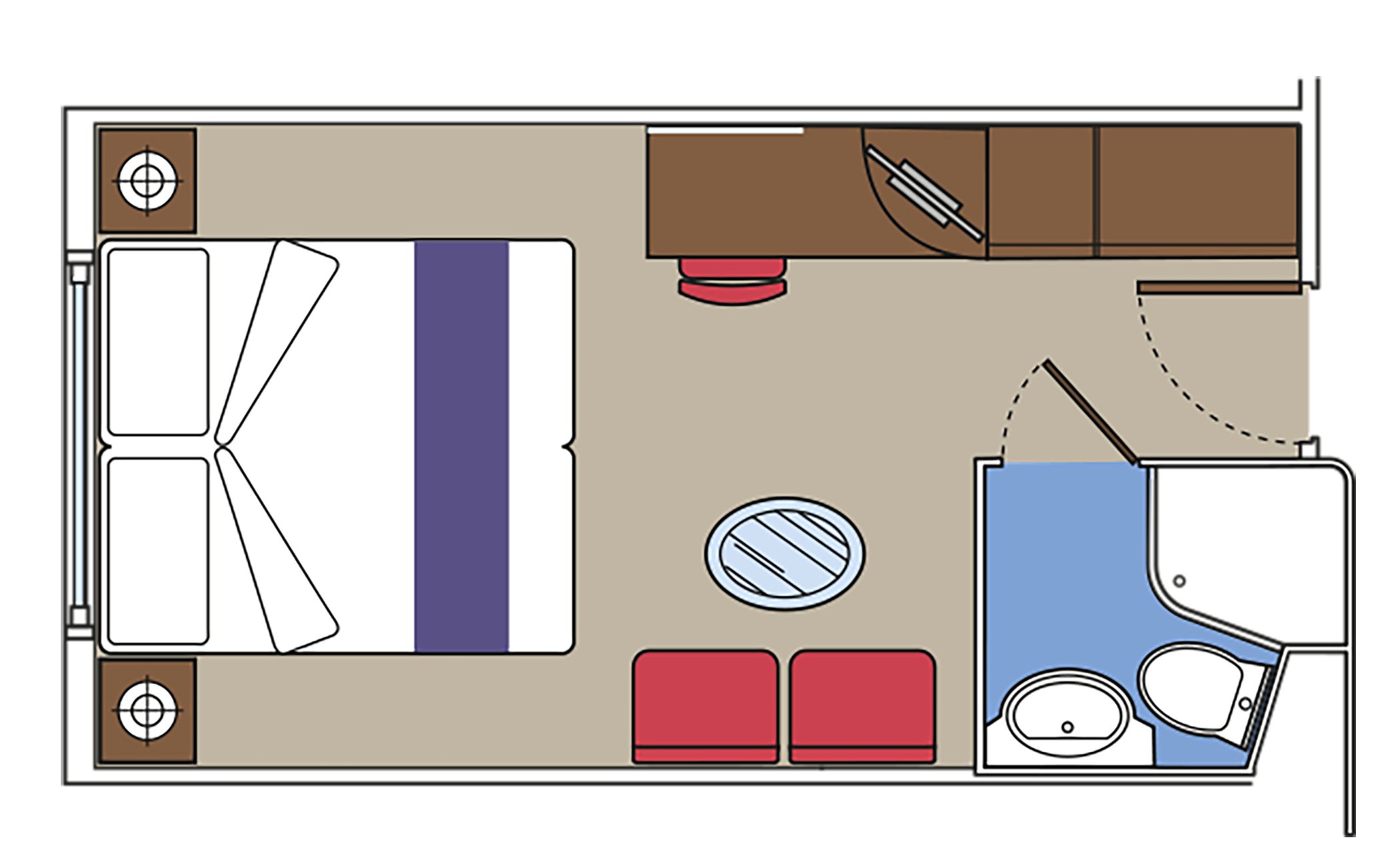 MSC Preziosa, Outside Cabin | MSC Cruises