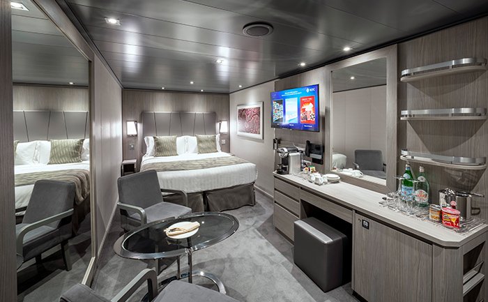 MSC Seashore Yacht Club Interior Suite MSC Seashore Yacht Club Interior Suite