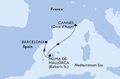 Frankrijk, Spanje