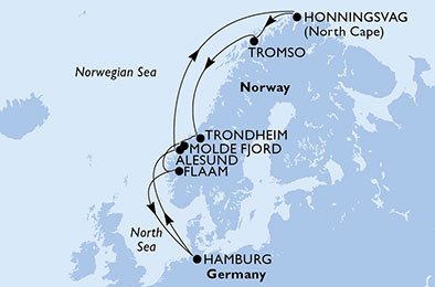 Duitsland, Noorwegen