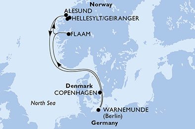 Duitsland, Noorwegen, Denemarken