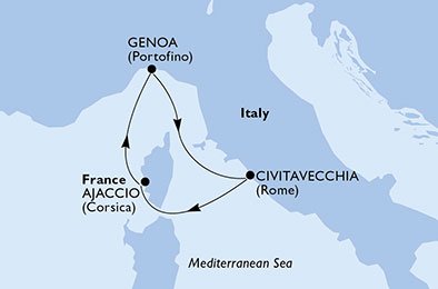 Italië, Frankrijk