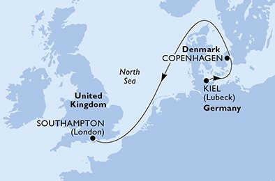 Duitsland, Denemarken, Groot-Brittannië