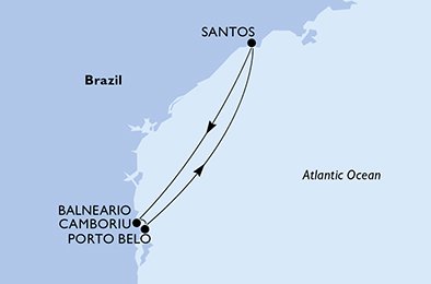 Santos, Camboriu, Porto Belo, Santos