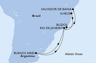 Argentinië, Brazilië
