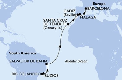 Brazilië, Spanje