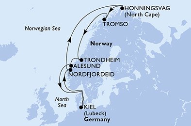 Duitsland, Noorwegen