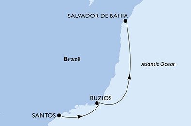 Santos, Buzios, Salvador